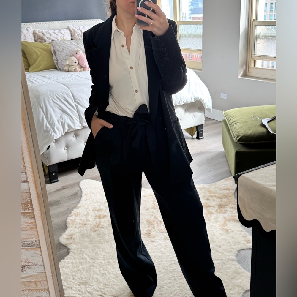 Maeve Anthropology suit jacket and pants by worn 2 times